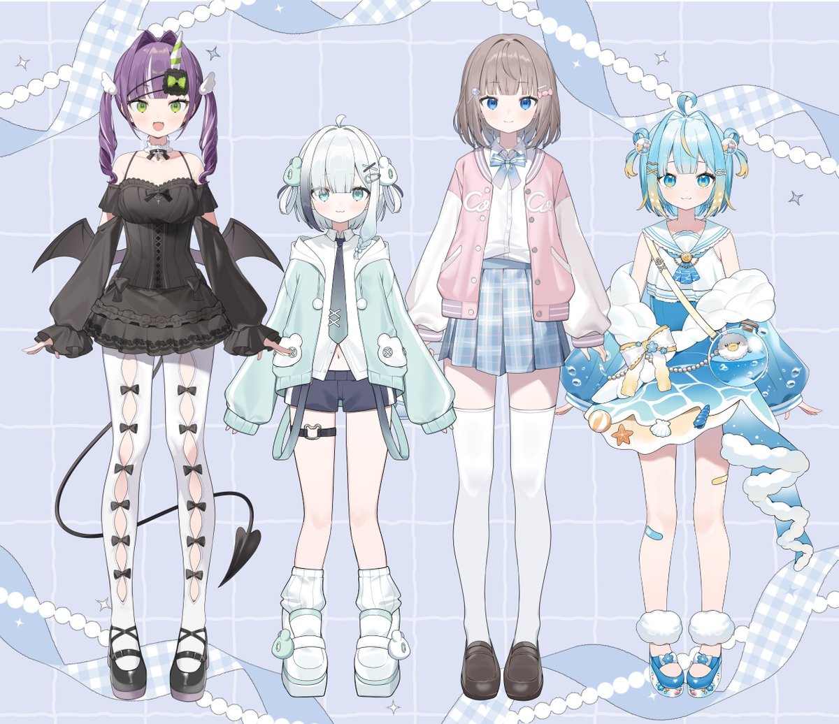「【お仕事募集】 2026年5月中旬～6月末納品のお仕事を募集しています! 立ち絵」|いぬやよ🐾お仕事募集中のイラスト