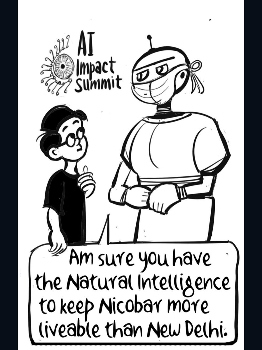 Cartoon <a href="/IndianExpress/">The Indian Express</a> on the #GreatNicobarProject.