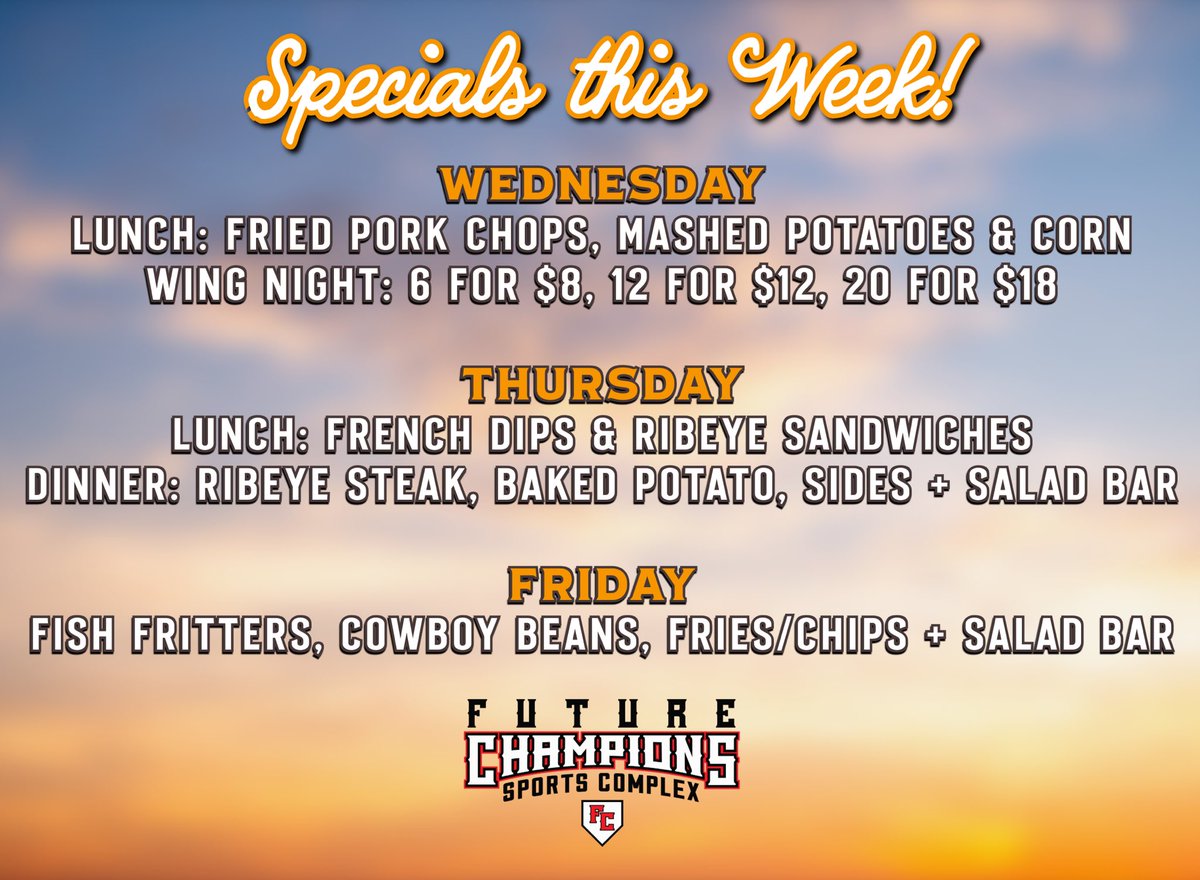 Future Champions Sports Complex tweet media