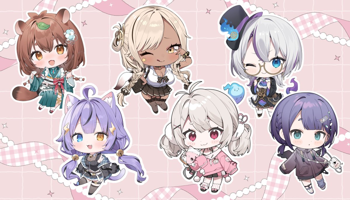 「【お仕事募集】 2026年5月中旬～6月末納品のお仕事を募集しています! 立ち絵」|いぬやよ🐾お仕事募集中のイラスト