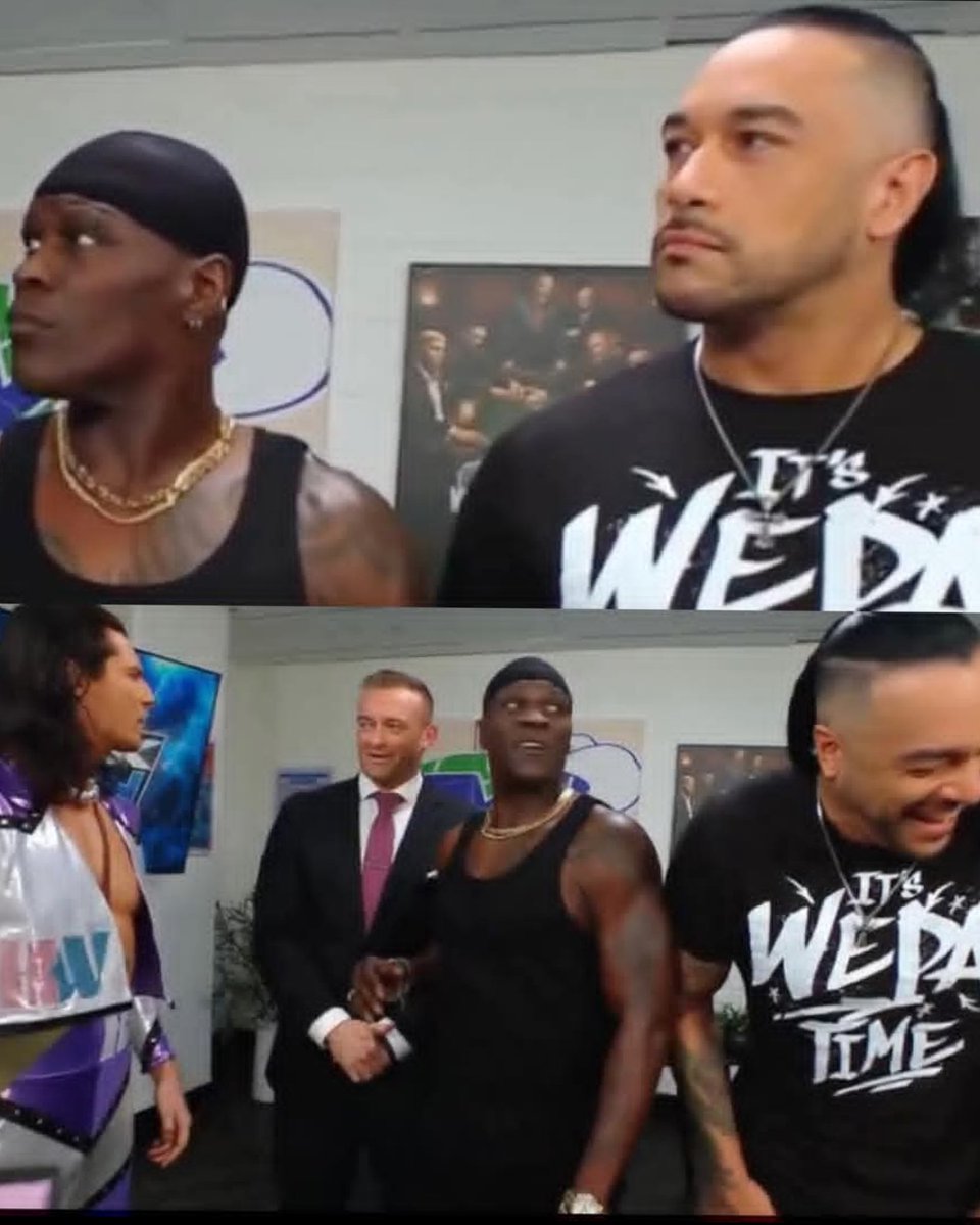 BREAKING: Nick Aldis announces Carmelo Hayes Vs Trick Williams Vs Damian Priest in a Chamber qualifying match 🚨😱😱😱😱😱
<a href="/ArcherOfInfamy/">Damian Priest</a> 
<a href="/RonKillings/">Ron Killings</a>