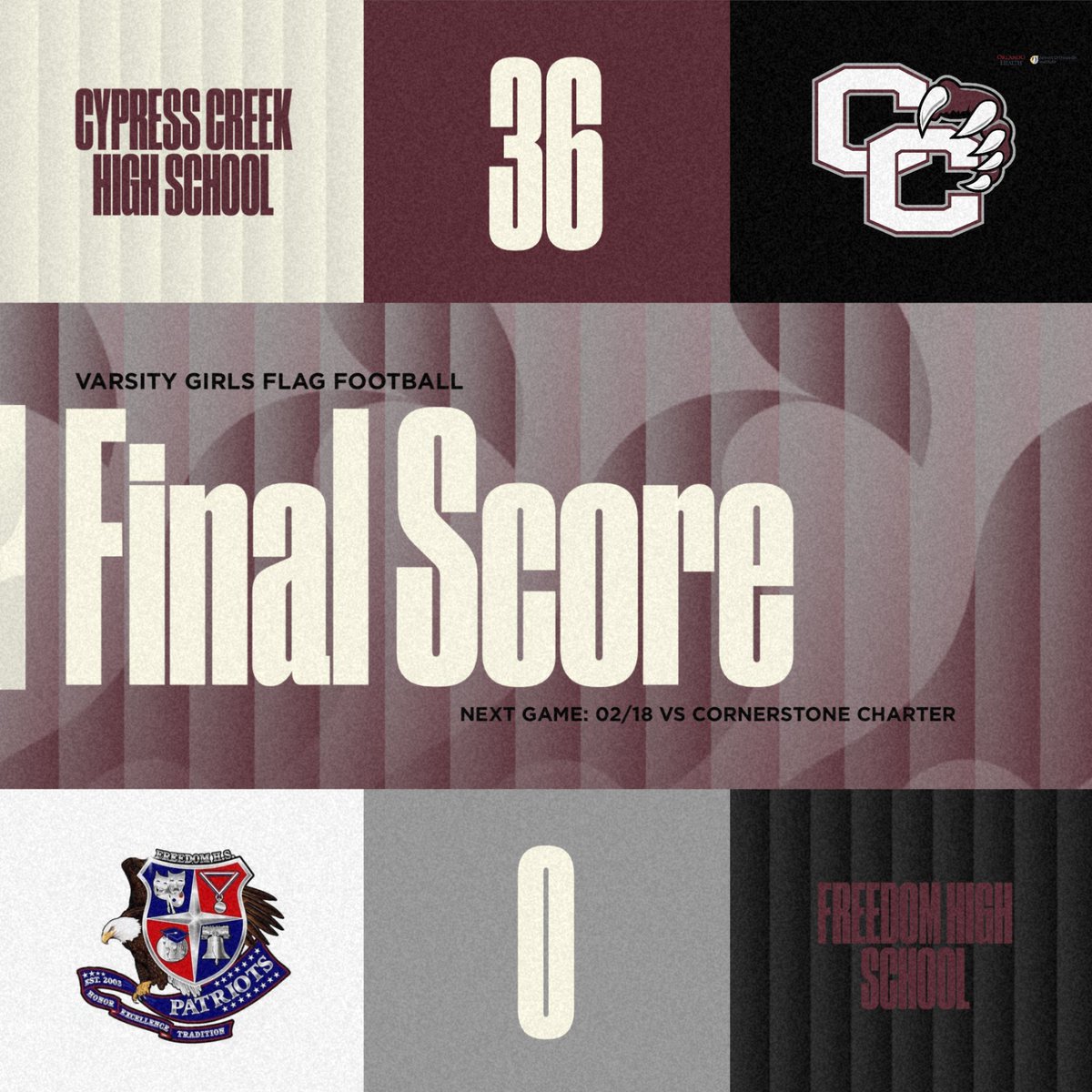 Cypress Creek HS Athletics tweet media