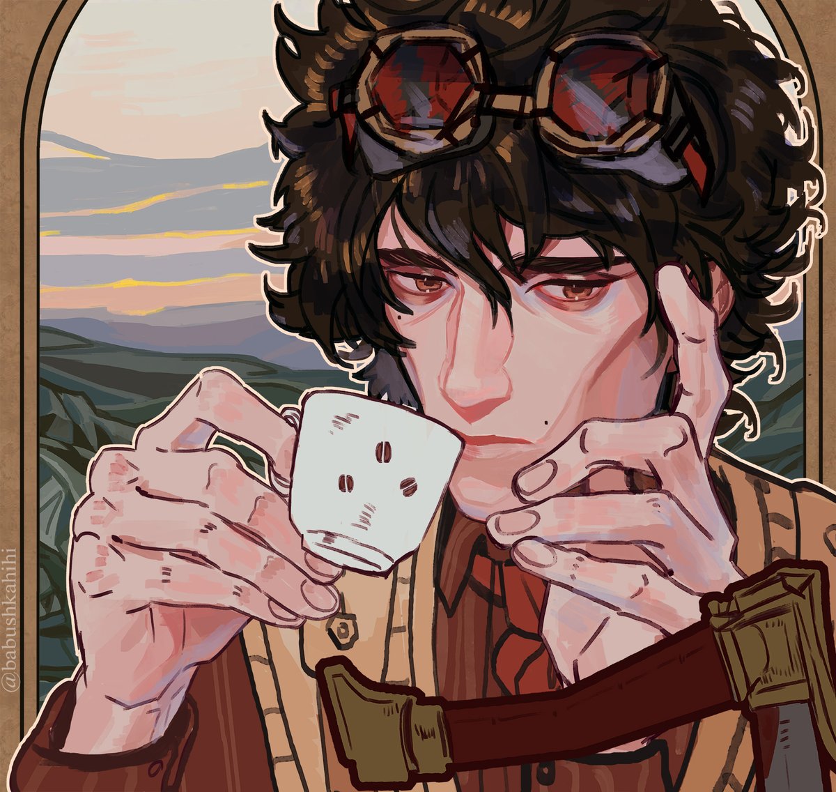 Morning after a sleepless night #arcane #Viktor