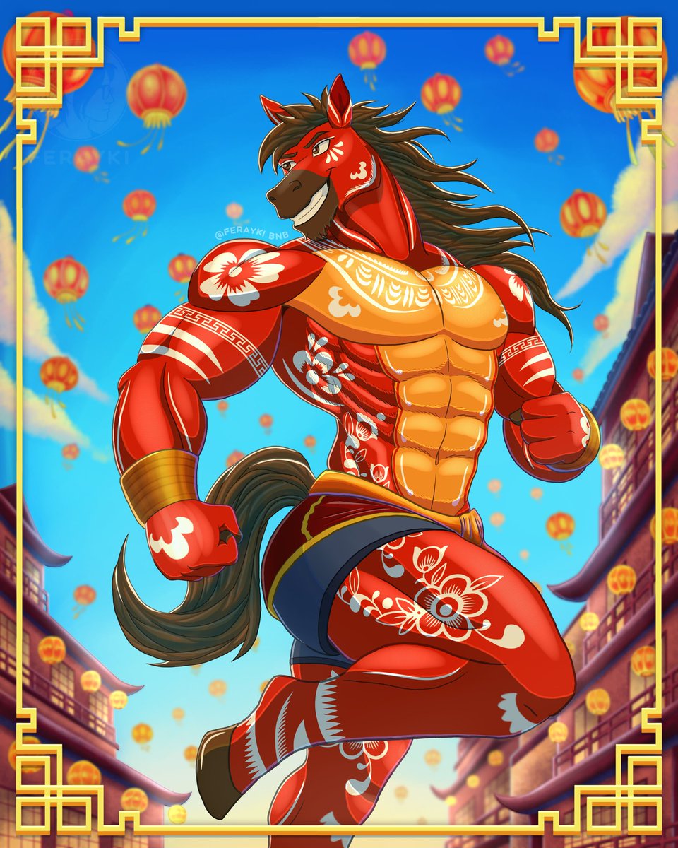 Welcoming the Year of the Fire Horse 2026 🐴🔥
Speed,  light and energy in the Lunar New Year!

#ChineseNewYear #YearOfTheHorse #ChineseNewYear2026 #digitalart