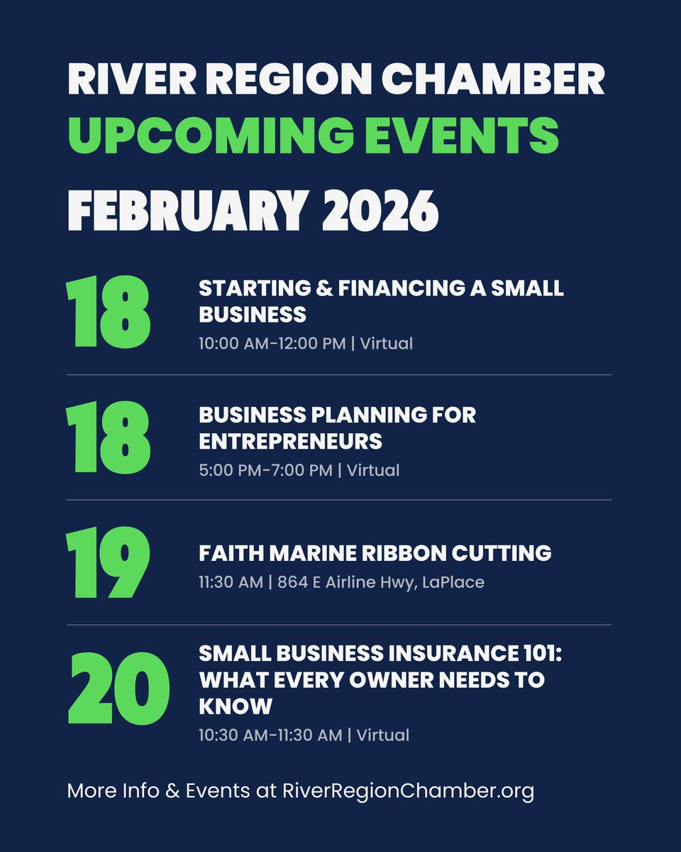 River Region Chamber of Commerce tweet media