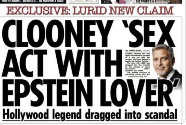 Breaking: George Clooney allegedly exposed in explosive DoJ Epstein files for 'hunting' young girls in Europe alongside Jeffrey Epstein! Do you also remember Clooney with Obama on the speed boat with the young girl that they stashed?