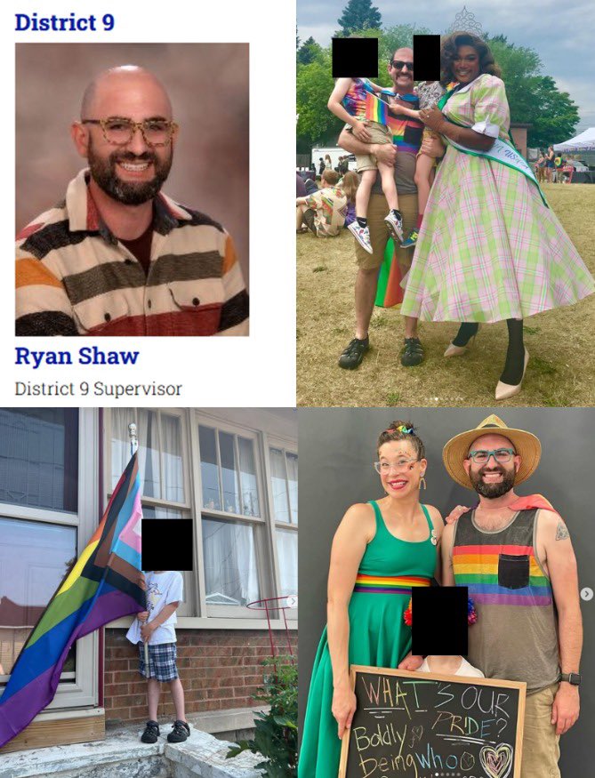Meet Ryan Shaw, a radical LGBTQ activist who is running for re-election as County Board Supervisor for Door County, WI.

Shaw openly displays his LGBTQ activism, which includes pushing radical gender ideology on kids.

Keep this man away from public office!