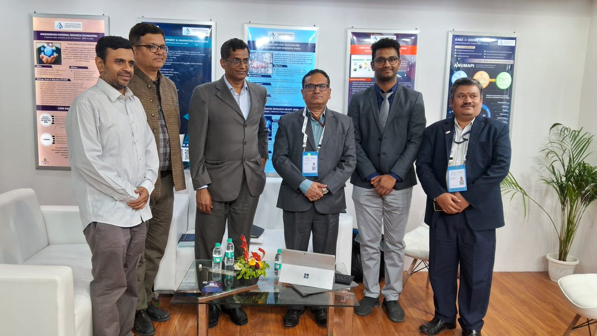 ANRFIndia's tweet image. 𝗗𝗮𝘆 𝟮 𝗮𝘁 𝘁𝗵𝗲 𝗔𝗜 𝗜𝗺𝗽𝗮𝗰𝘁 𝗦𝘂𝗺𝗺𝗶𝘁 | 𝗔𝗡𝗥𝗙 𝗦𝘁𝗮𝗹𝗹

It was inspiring to see enthusiastic participation at the #ANRFIndia stall on the 2nd day of the AI Impact Summit. Researchers, students, industry leaders, startups, &amp;amp; policymakers engaged with our team.