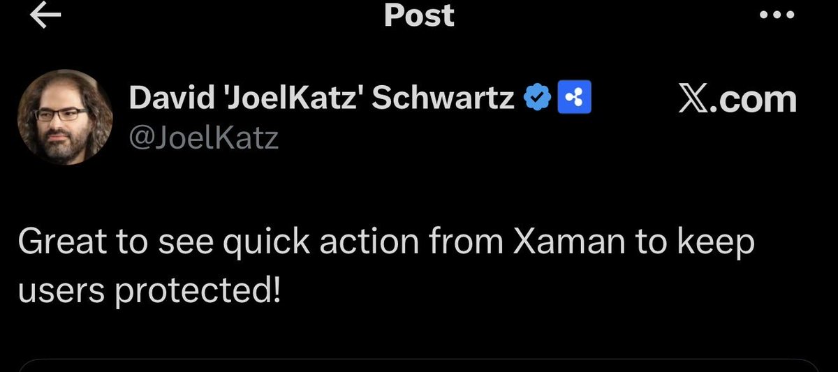 Listening to all the FUD swirling around $XRP wallets? 

I find it hilarious how the new kids on the block would side with anything but the dev legend Wind

<a href="/WietseWind/">Wietse Wind - 🪝🛠 Xaman® + XRPL + Xahau</a> is straight-up the best #XRPL dev we have grinding today, building, shipping, securing. His masterpiece