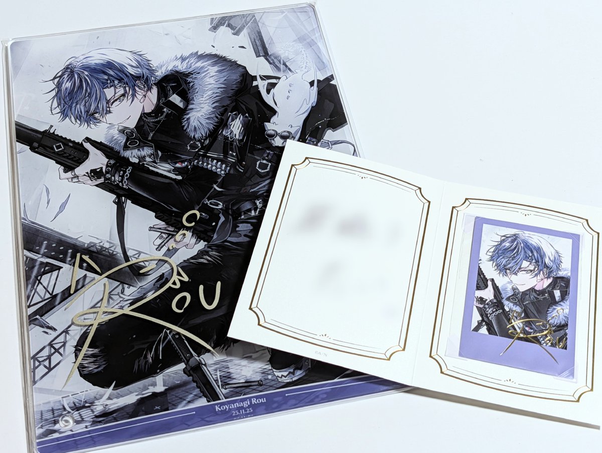 小柳種世、【初雪】、希少な額装用画集より、新品額装付、状態良好 3回目の誕生日グッズ届きました🐺 小柳、そうなの。。。？笑