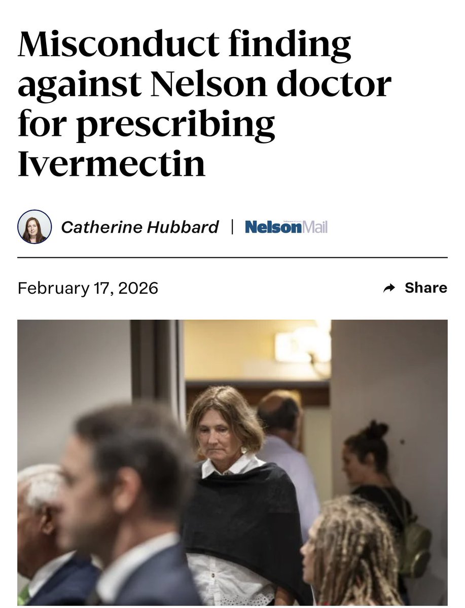 Nelson doctor Caroline Wheeler has been found guilty of professional misconduct by a disciplinary panel for prescribing Ivermectin for Covid 19.

On Tuesday, the Health Practitioners Disciplinary Tribunal concluded a two-day hearing in Nelson into Wheeler’s actions.

It found her