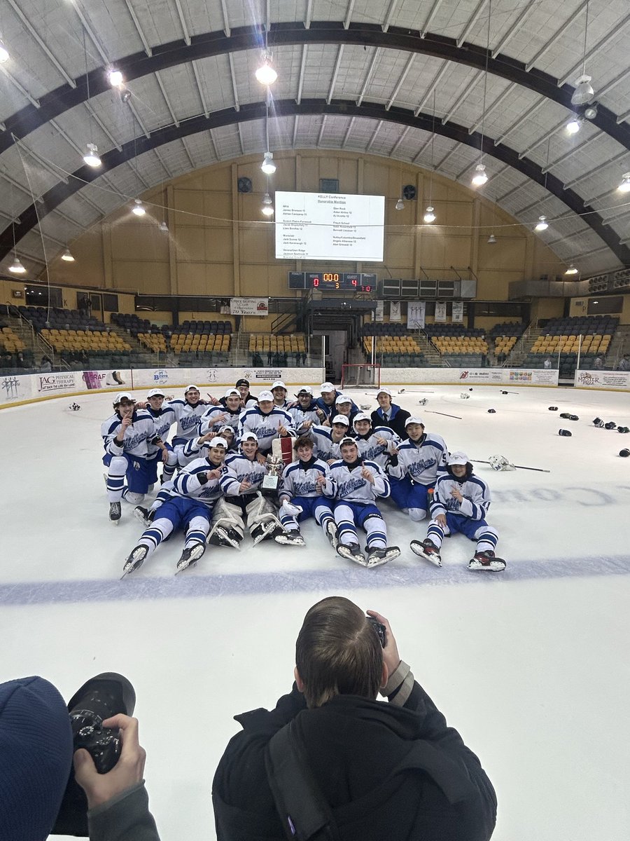 NA_HSAthletics's tweet photo. Congratulations to the Millburn/NA/ Kearny Ice Hockey team for winning the McMullen Cup this evening.  The hard work paid off!

@MHSmillers 

Congratulations again boys!!! https://t.co/EhV6F4iGeb