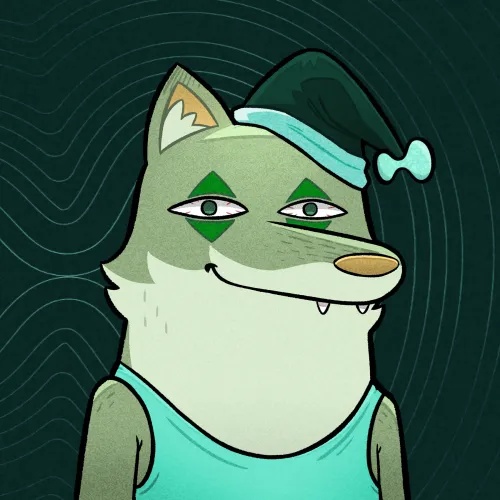 Rekt Wolf #1975 from <a href="/rekt_gang/">Rekt Gang</a> sold for 5.99 $HYPE | (USD $175)