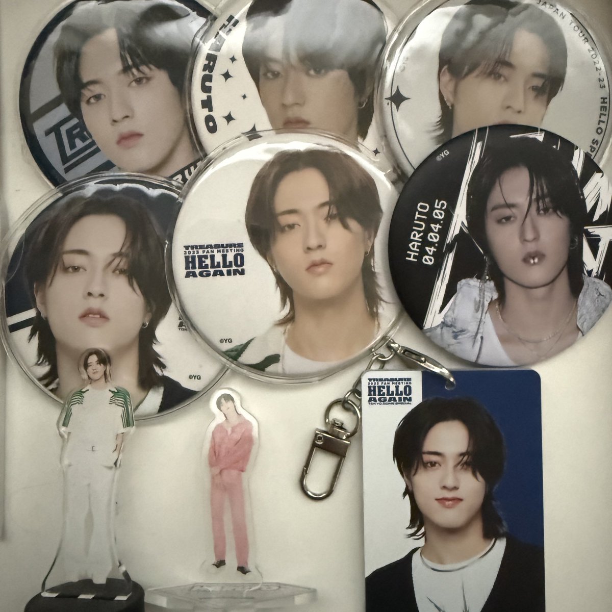 treasure アクスタ交換 買取 ハルト ジョンウ 譲▷▷はると 求