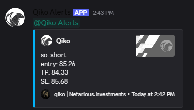 qikoCrypto's tweet photo. Easy win on $SOL https://t.co/nCa5AGTVAU