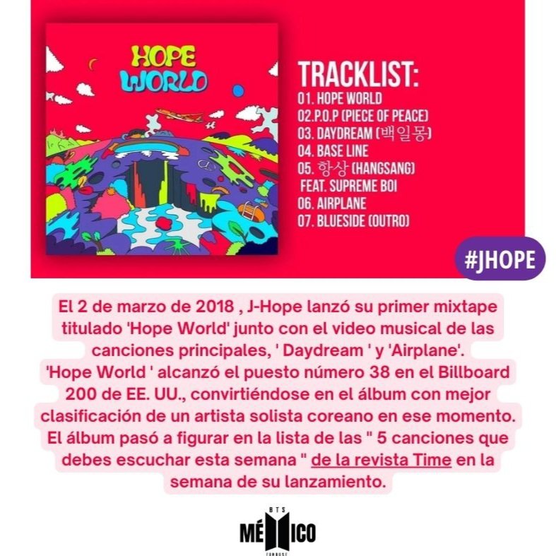 #ARMY, ¿cuál es tu canción favorita de 'Hope World'?

#hobiday2026 #jhope #junghoseok #jhopebirthday #hopeworld
