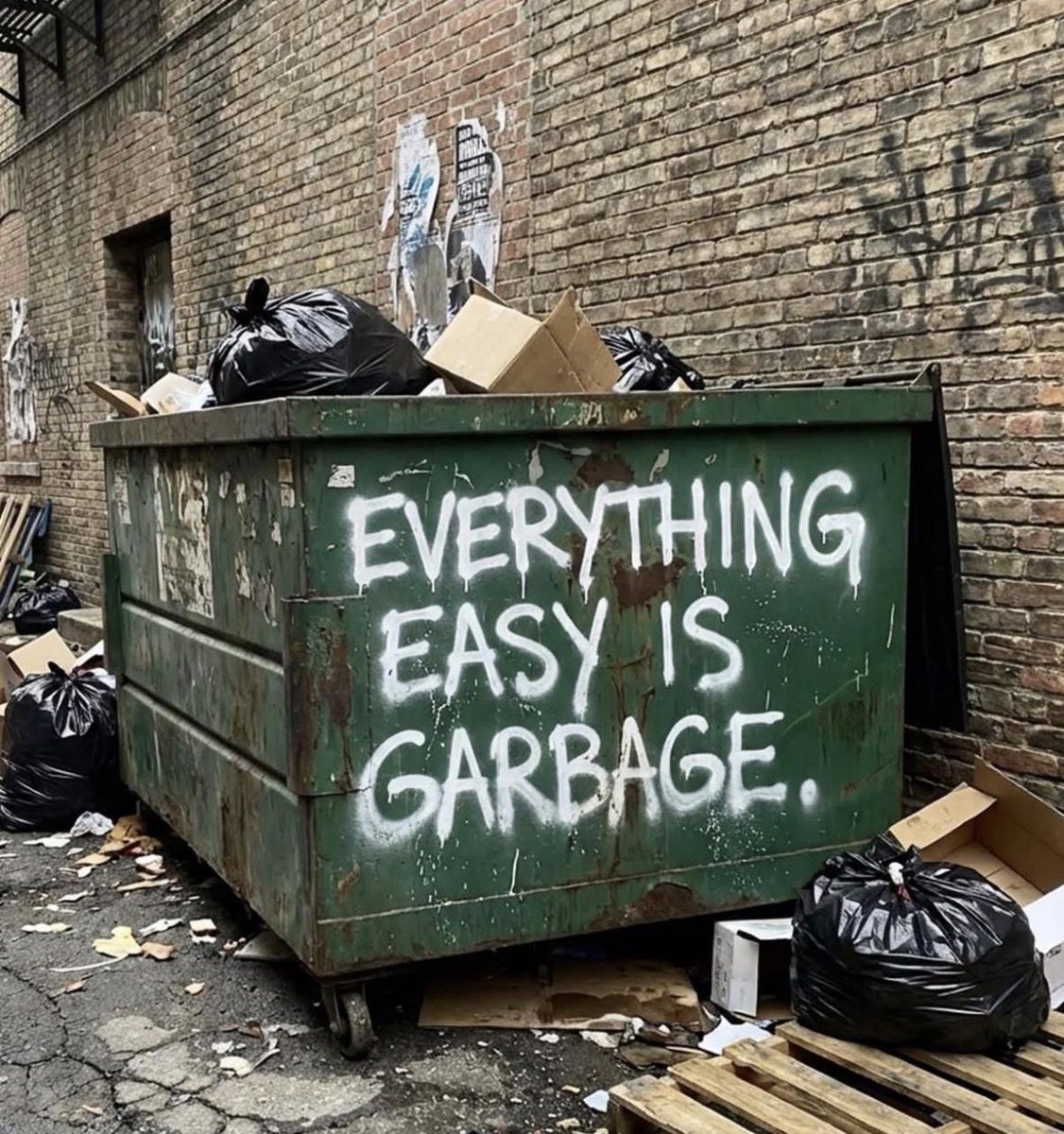 Never chase easy.
Chase what’s worth it.