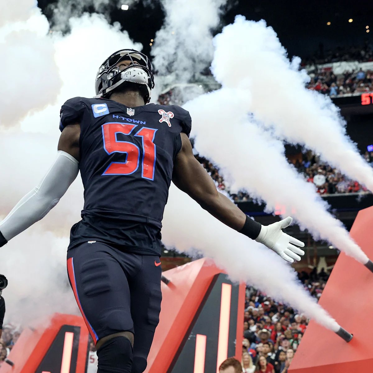 MLFootball's tweet image. 🚨PROJECTION: Houston #Texas star defensive end Will Anderson Jr. is projected to sign a five-year, 235 MILLION DOLLAR deal this offseason.

This is an average annual value of $47 million — The most ever.

Will is only 24 and a 2x Pro Bowler &amp;amp; All-Pro. One of the elite defenders.