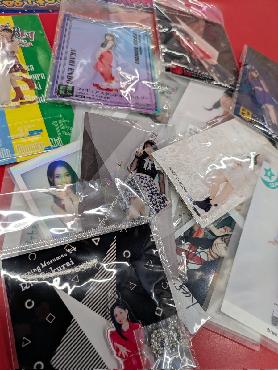 ハロプロ 新しい人気所お売り頂きました。嬉しい😆 🌟ハロプロコーナー