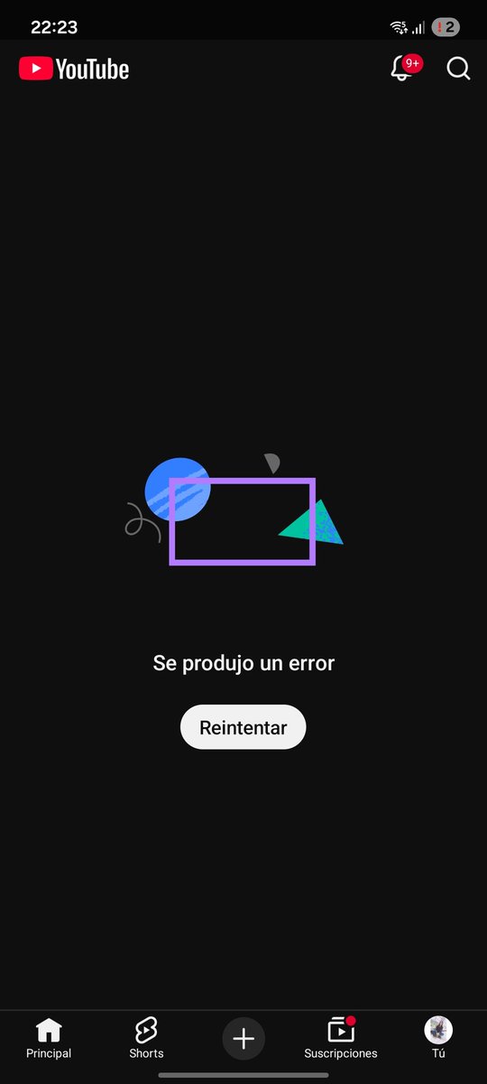 cmruru's tweet photo. Youtube cayo? A alguien más le aparece asi? https://t.co/RwXpnfOahi