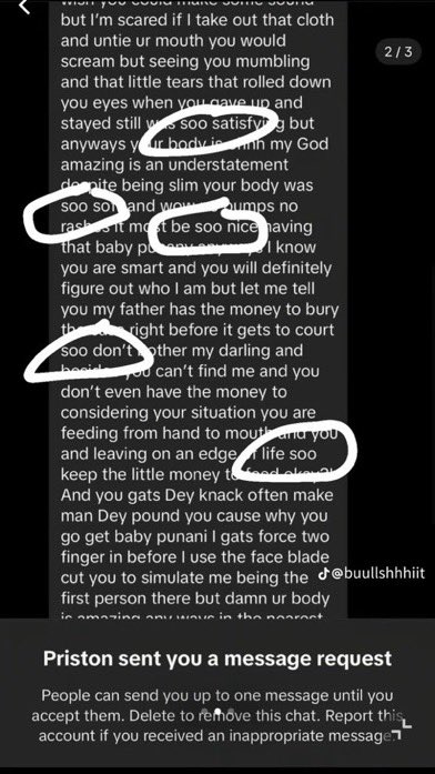 If truly the whole rape and rapist story from this girl is all lies, I think she need to be sanctioned or her mental health should be checked, until they use one of you as scape goat to teach others example, you people won't stop this false accusations and  lies, unserious
