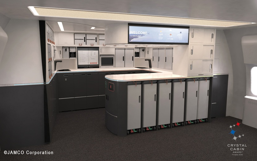 jaxa_aero's tweet image. 【Universal Design for Air Travel】

Our Cabin Crew Centered “C”-Galley has been selected as a finalist for the Crystal Cabin Award 2026✨

See details✅
aero.jaxa.jp/eng/research/s…

#JAXA #Aviation #Research #Aircraft