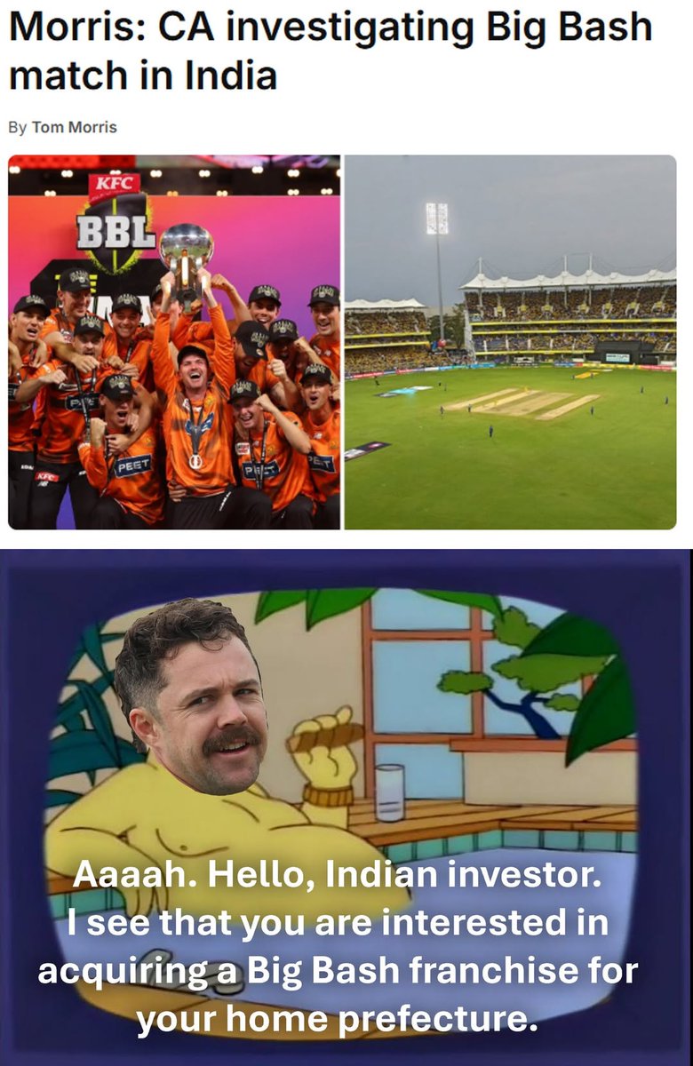 SimpsonsCricket tweet media