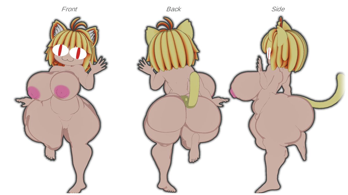 I have made my LE CREATURE with @dotolie's Base body. Still WIP