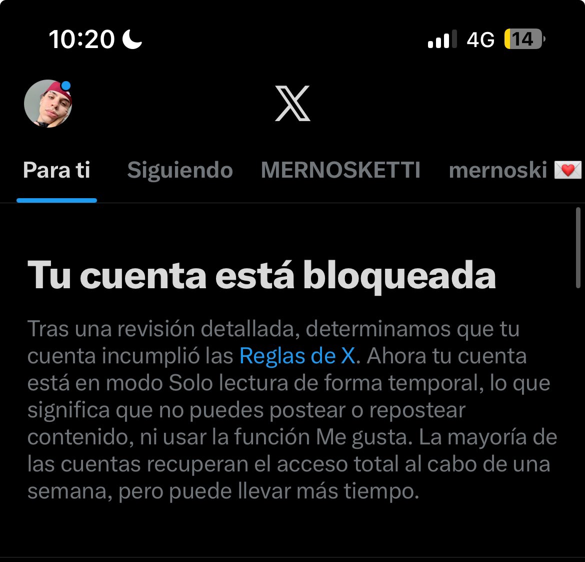 baulvs's tweet image. ME BLOQUEARON LA SIDE