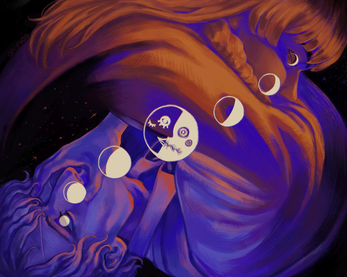 #FearAndHungerTermina #Daarin under the moonlight.