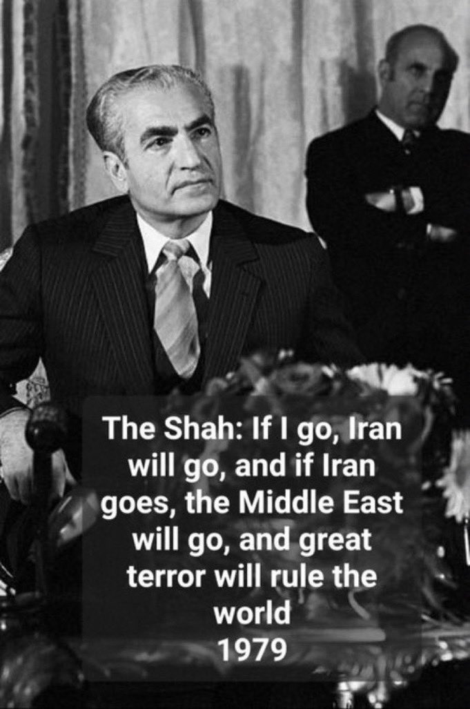 SaharkhizSaber's tweet image. 1/n: To @POTUS 
A quick but crucial reminder on Iran–#US 🇺🇸history: 
Under President #Carter, the US singlehandedly toppled the Shah's government!!!, ignoring the will of the Iranian people, fearing a strong, democratic, secular Iran!!!!
That opened the door for the Ayatollah'….
