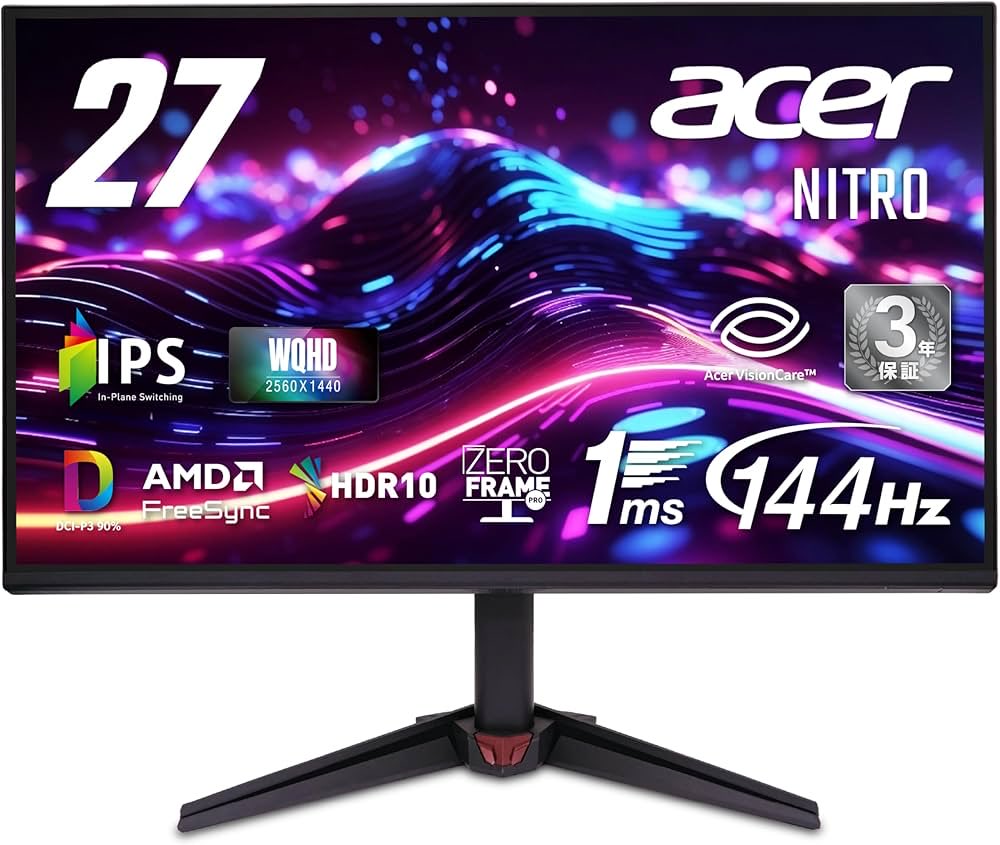 predator_bear's tweet image. ／
🆕🖥️𝐍𝐢𝐭𝐫𝐨 𝐕𝐆𝟐𝟕𝟎𝐔𝐏𝟔𝐛𝐦𝐢𝐢𝐩𝐱🧸🎉
27インチ WQHD・144Hz✨
IPSパネル搭載のゲーミングモニターくま🎮🧸
＼

#Nitro シリーズに新しい仲間が登場くま🧸🤝🏻🧸✨
ぜひチェッくま🧸👀✨よろくまです🧸😉✨

#プレデター #プレベア🧸