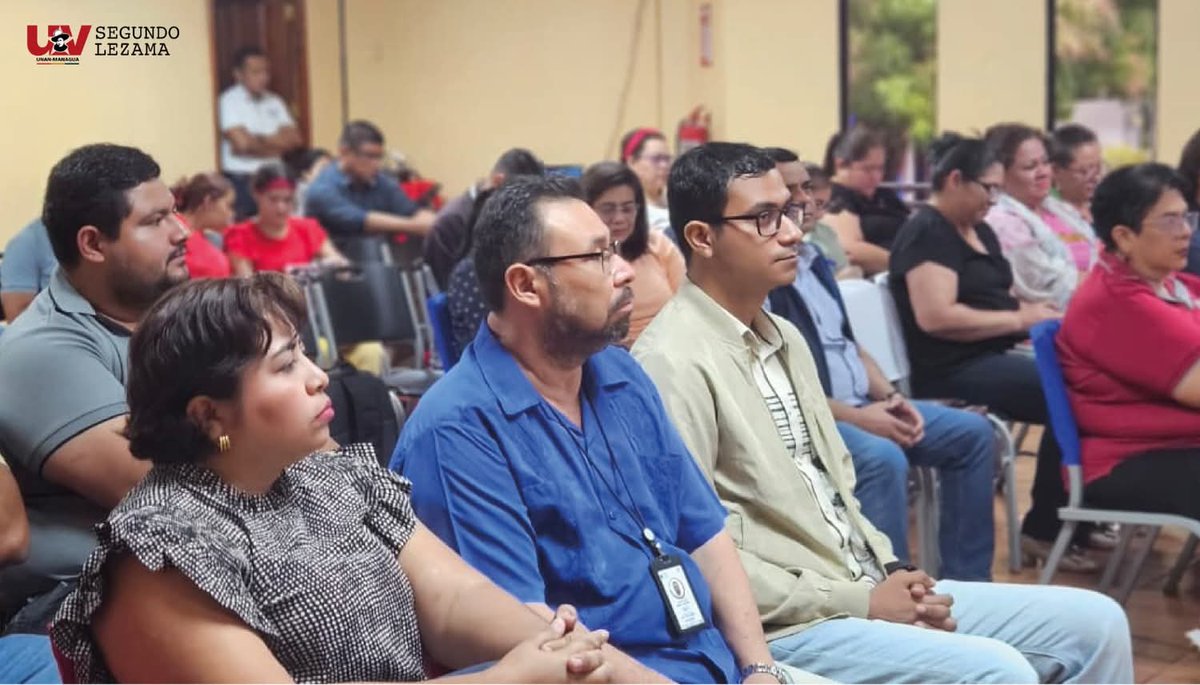 13JulioUNANMGA's tweet photo. En coherencia con el modelo de universidad al servicio del pueblo, el Departamento de Extensión y Vinculación de la UNAN-Managua  desarrolló la Conferencia: “El rol de la universidad en el desarrollo comunitario desde la innovación y el emprendimiento”. 
#SomosUNAN https://t.co/dSbOO4lvJB