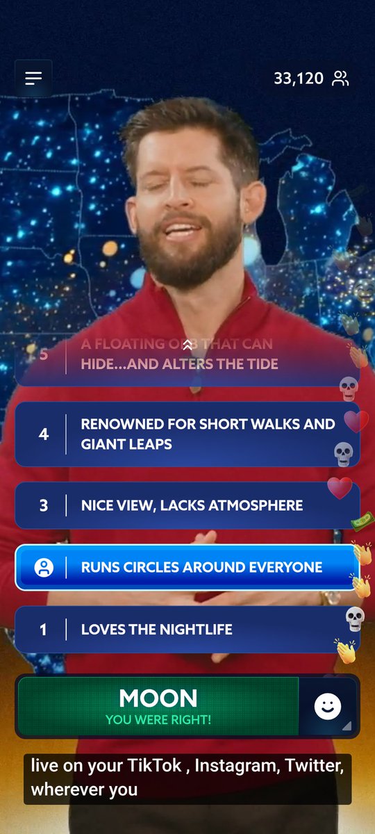 Mannyman513's tweet photo. @netflixgames_ so close... enjoy playing the game... But this screenshot is epic 🤣🤣 #Bestguesslive #netflixgames https://t.co/ZgXFICIkut
