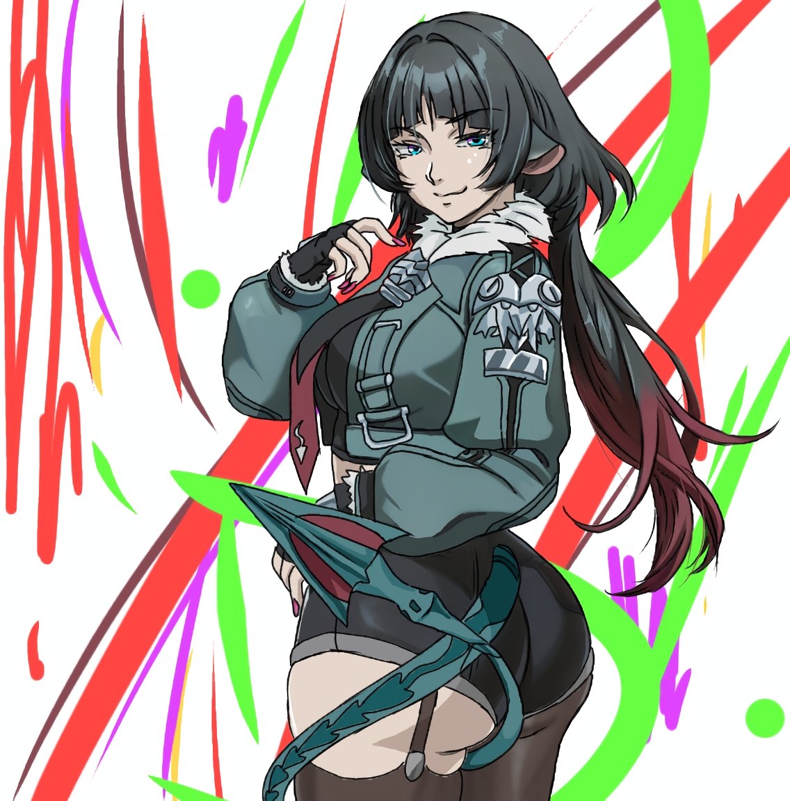 Quick illustration of Jane Doe from ZZZ #janedoezzz #ZZZ