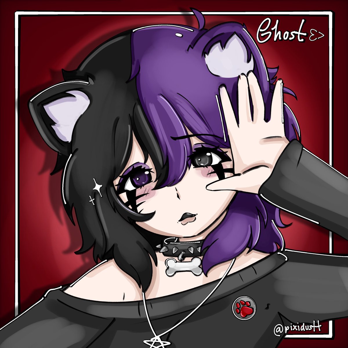 ghostofrockyy's tweet photo. Art by @cinnarollz_ 💜✨ https://t.co/lc1P8S4NRq