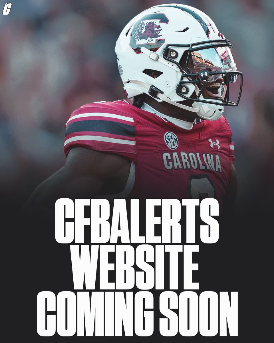 CFBAlerts_'s tweet photo. Excited to announce that the @CFBAlerts_ team is launching our website tomorrow. A lot of work went into this and we are excited for what’s to come. 📈 https://t.co/pHmzDxEtRs