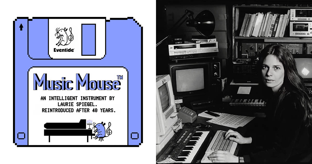 ローリー・スピーゲルが開発した最高に楽しい作曲ソフト、「Music Mouse」が40年の時を経て復刻…… マウス操作で音楽的なフレーズを次々と生成 - ICON icon.jp/archives/27370