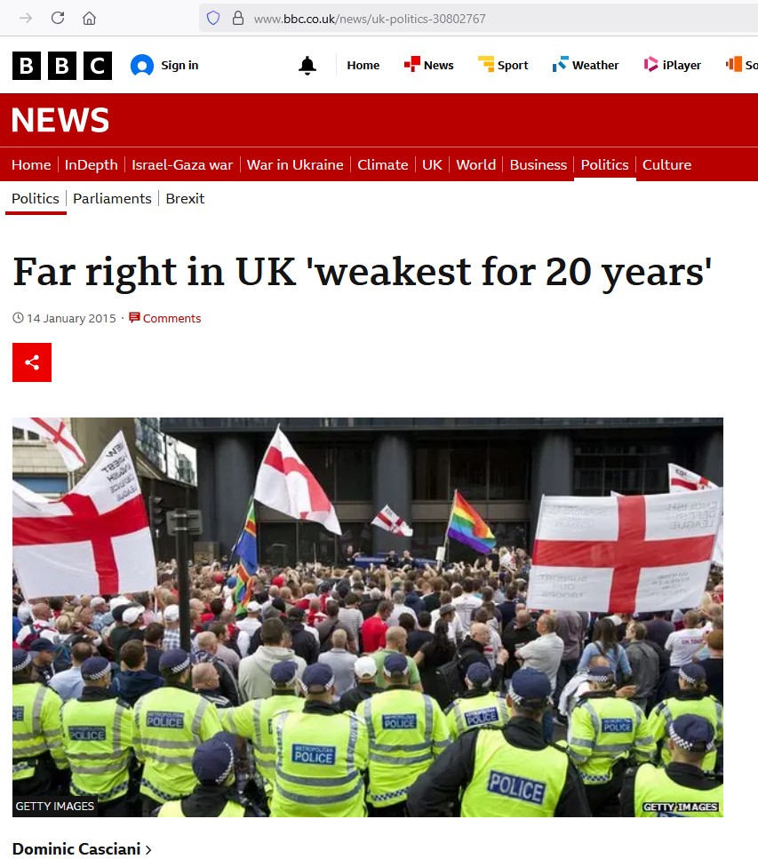 During my time with EDL staff/owners from gay bars in London would contact us and tell us about the Muslims who would attack the bars or attack the customers on leaving the bars.

Virtually all the gay bars in east London have been shut down.  Muslims from East London Mosque