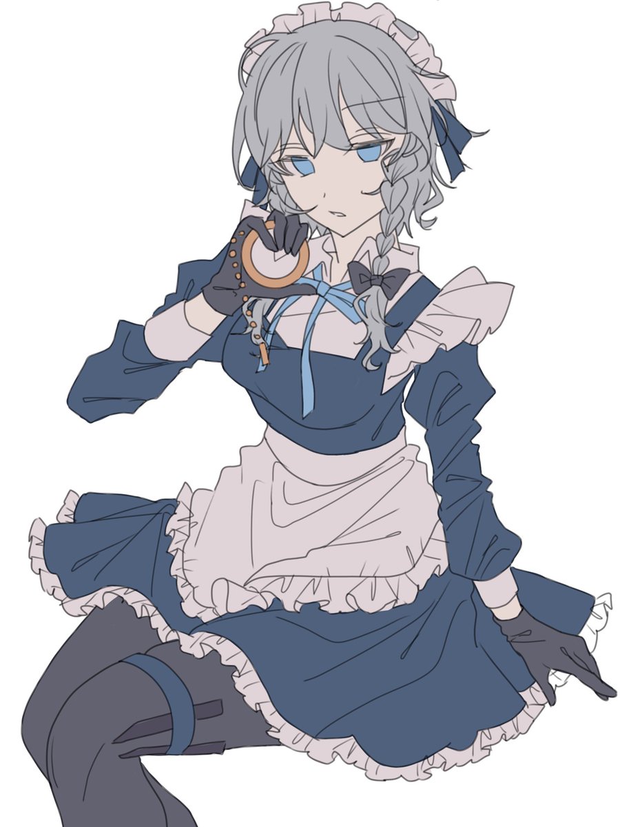 いつもの色のバージョン咲夜