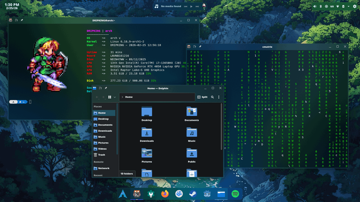 [KDE Plasma] Iike ricing Link: https://t.co/1xxDaZa5CN #unixporn #linux ...