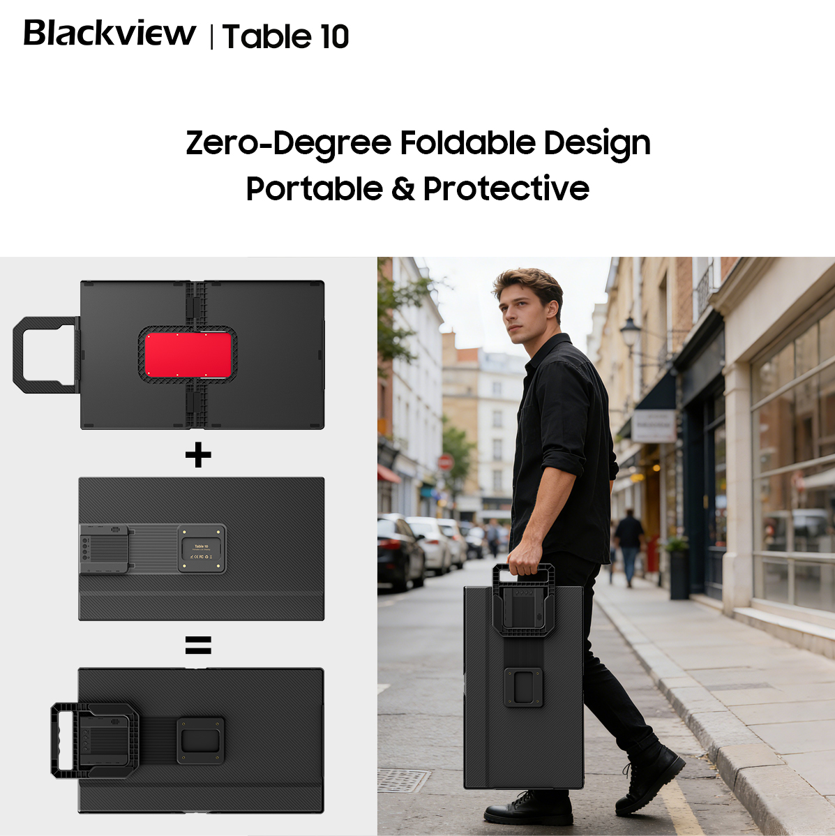 BlackviewPhone's tweet image. Your business setup just got travel-proof! ✈️💼
From desk → meeting room → café. 🖥️➡️🏢➡️☕
Table 10 just moves wherever you go. 🚶‍♂️💻
No extra case. No extra steps. ✨
#Blackview #Table10 #PortableScreen #WorkAnywhere