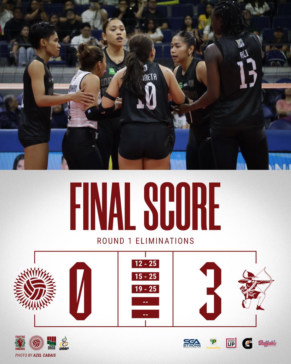 upwvt's tweet image. SHOT DOWN 🏹 

The UP Women's Volleyball Team takes their first fall in #UAAPSeason88 at the arrows of the DLSU Lady Spikers today at the Smart Araneta Coliseum.

#UPForMore
#nowheretogobutUP
#SugodUP #LabanUP #UPFight