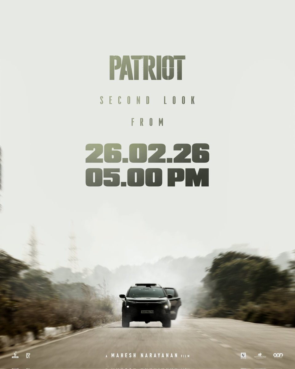 mohanbabuavp's tweet image. #PATRIOT — Second Look Update 📈🔥

— Second look poster releasing tomorrow at 5 PM ⏰
— Expectations rising among fans 👀
— Social media buzz already building 💥

Countdown begins 🔥

#PATRIOT #SecondLook