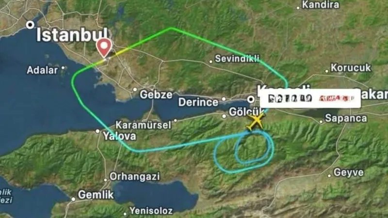 Sabiha Gökçen'den kalkan uçağa yıldırım isabet etti unyemedya.com/haber/istanbul…