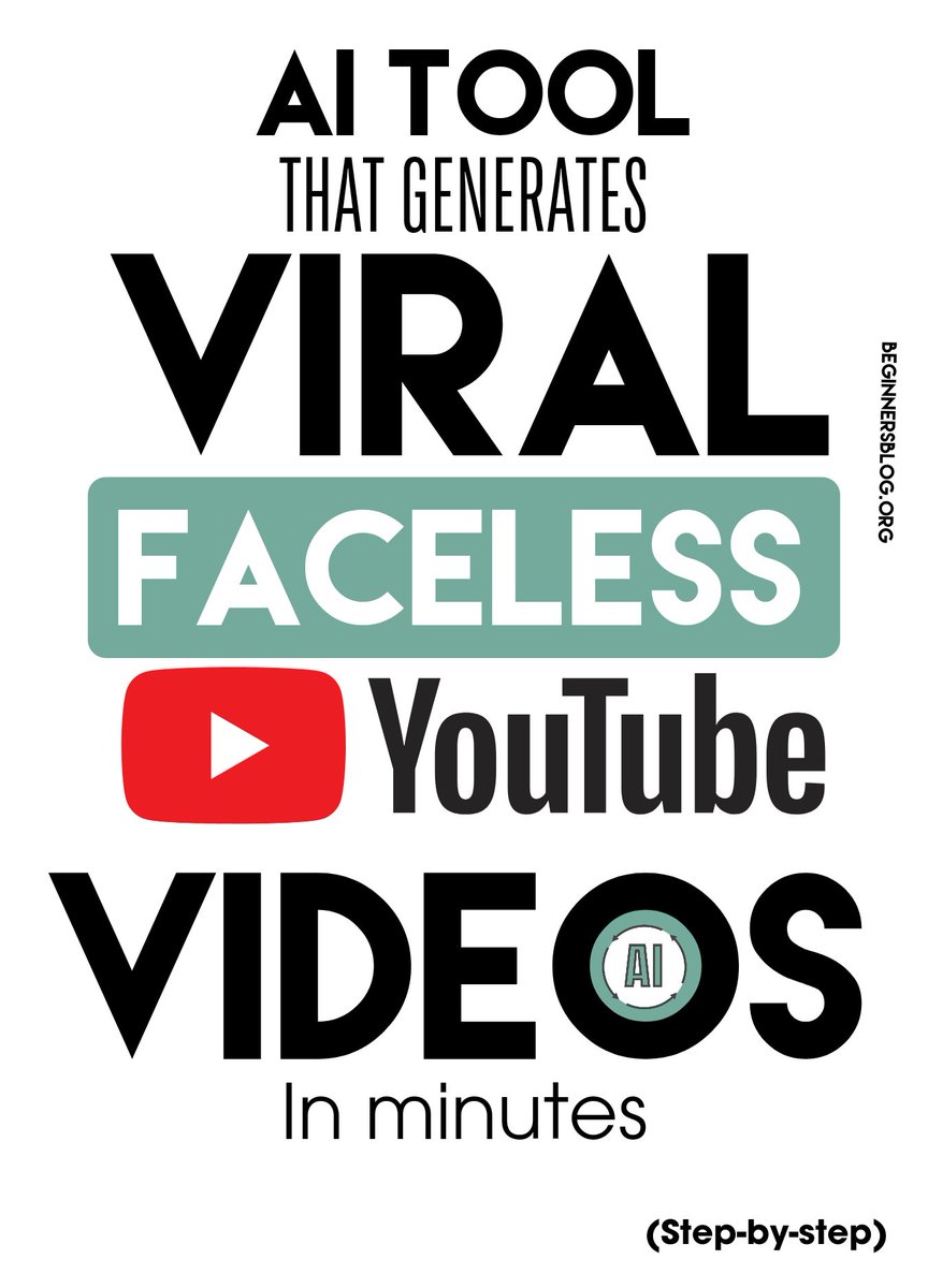 Faceless YouTube channels are one of the best ways to make money. 💷

I just made a FULL GUIDE on how you can make $4000

Usually, I'd charge $599 for this, but today I'm giving it away for FREE

1. Follow
2. Comment "Send" 
3. Retweet 
Only the 1st 500 people's 

(Must be