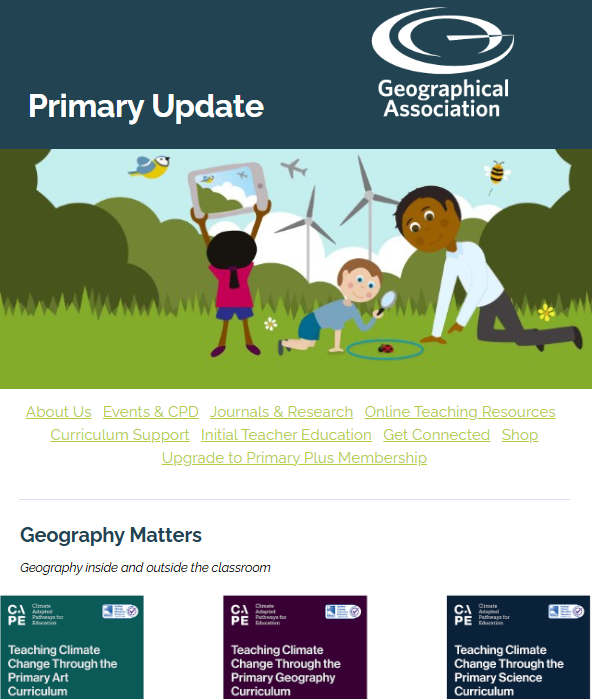 Geography Primary & Early Years Committee @The_GA tweet media