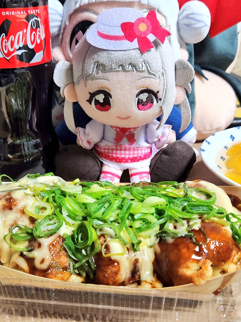 ちぃさんちぃちゃんハピバですよ🐙🍑🥤