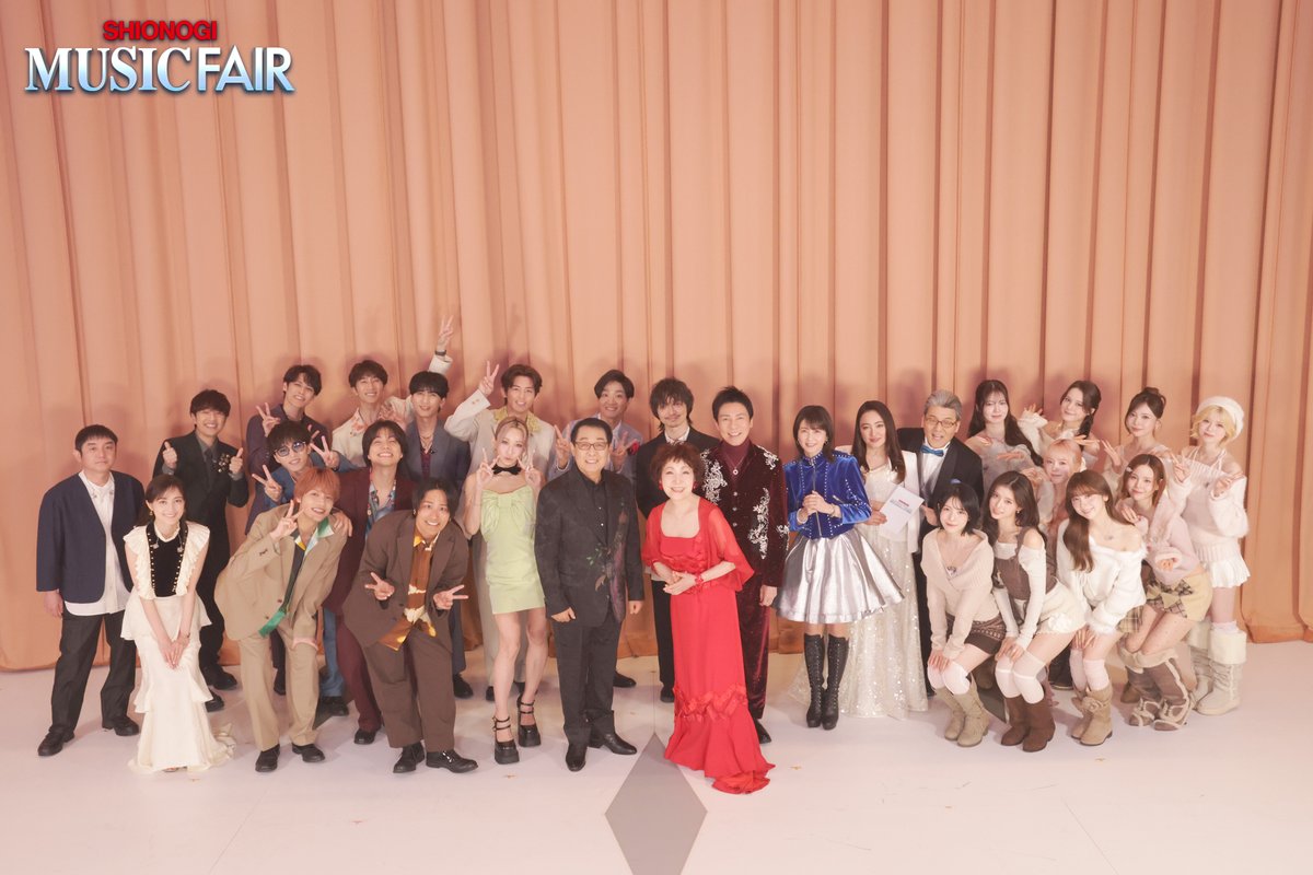 3月7日 放送
3100回記念コンサート
⭐️第１夜⭐️

🎵ミュージックフェアのテーマ（ALL）
🎵ええじゃないか（#WEST.×ALL）
🎵私がオバさんになっても（#森高千里×#NiziU）
🎵フレンド・ライク・ミー（#井上芳雄）
🎵輝く未来（#三浦大知×#NINA）
🎵トゥモロー（#森山良子×#生田絵梨花）

お楽しみに‼️✨