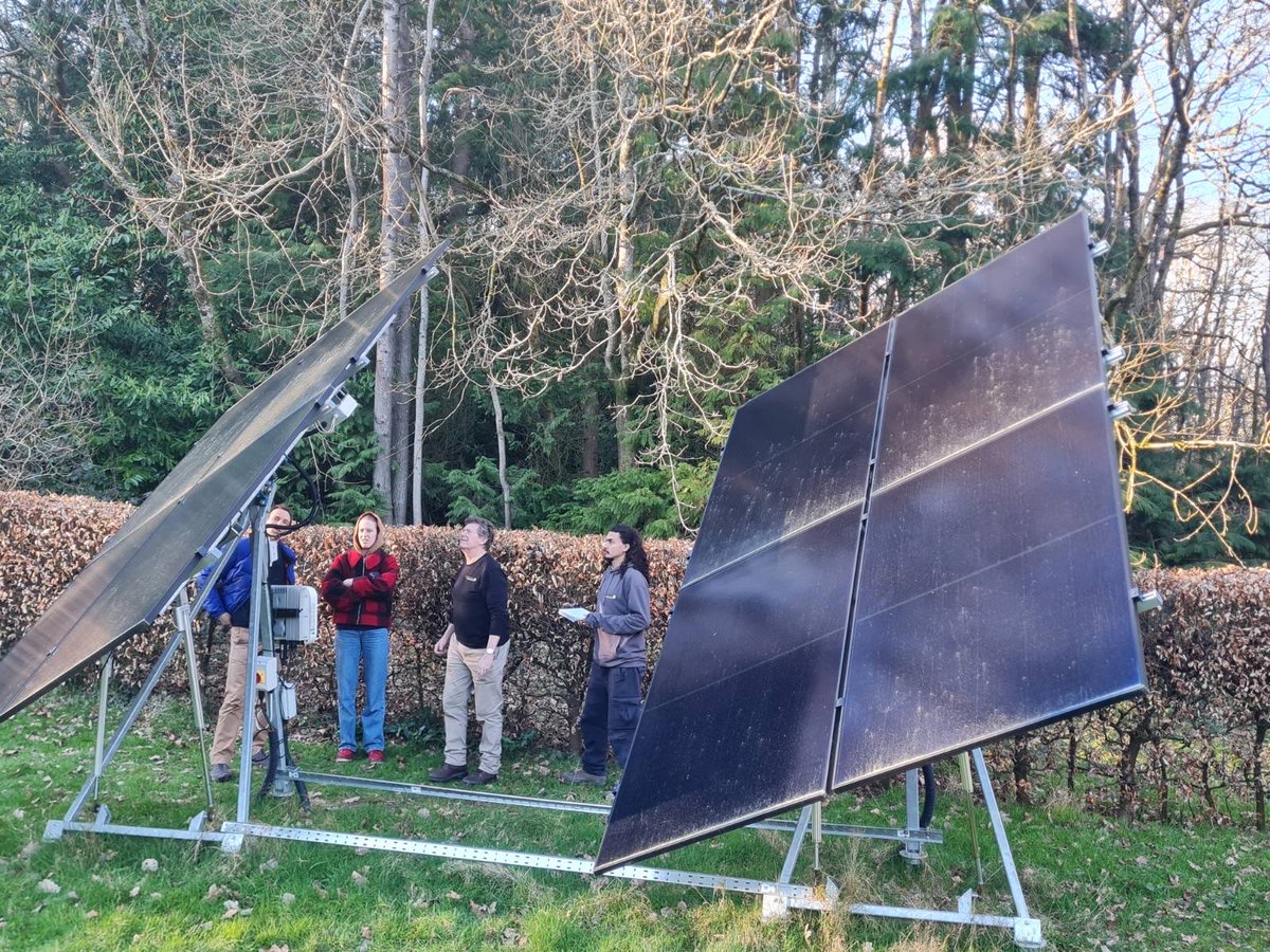 brightonnrgcoop's tweet photo. Fascinating! 🌞 trip to Corrie Energy Partners to see their solar tracking system that delivers up to 30% more electricity per solar panel 👁️ If you’re #solargeeks like us you’ll love their R&amp;D Case Studies https://t.co/zUB5jCjxKh #SolarTechnology #SolarTracking #geekout https://t.co/nrFYKhQTpv